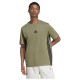 Adidas Ανδρική κοντομάνικη μπλούζα Essentials 3-S Single Jersey Tee Adidas Ανδρική κοντομάνικη μπλούζα Essentials 3-S Single Jersey Tee